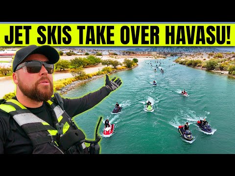 JET SKIS TOOK OVER LAKE HAVASU!