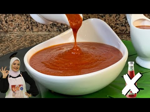 الكاتشب بمقادير وطريقه حصريه لاول مره علي اليوتيوب وتحدي 💪🏼🔥