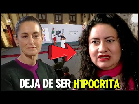 CASI LL0RA! CLAUDIA PARA A PERIODISTA QUE LLEGO A LA MAÑANERA A QUERER PROVOCARLA