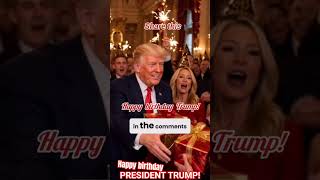 Happy Birthday to our great and beloved President — Donald J. Trump!#shorts #trump #viral