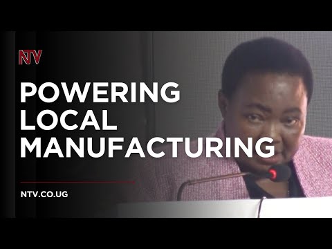 YouTube video thumbnail: Uganda Pushes Local Manufacturing Drive to cut Import Dependence