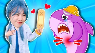 The Boo Boo Song | Baby Shark Song Nursery Rhymes & Kids Songs