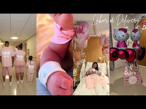 LABOR & DELIVERY VLOG | C-Section + She’s Here + Nesting + Real & Raw & More