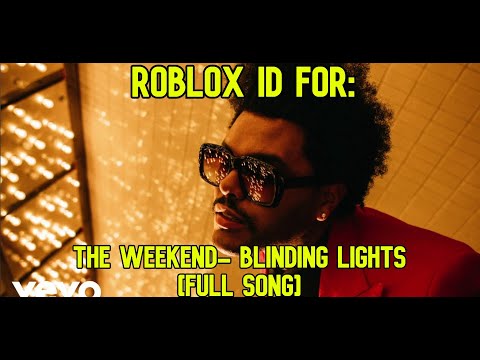 Roblox Boombox Codes 07 2021 - blinding lights roblox id 2020