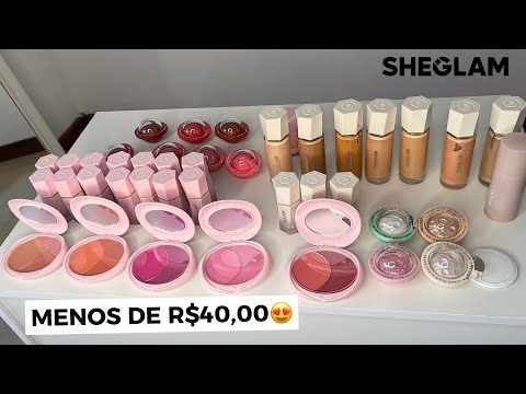 TOP 5 MEHORES COSMÉTICOS SHEGLAM PARA O ROSTO 2024😍