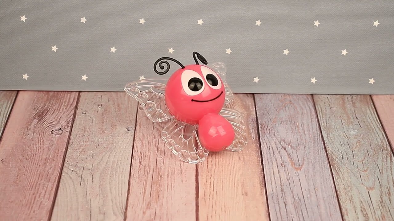Ночник BUBURU Baby Бабочка  - видео