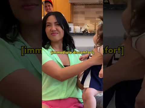 Three ways ladies react to babies | #funnymemes #comedyvideos #shortsvideos