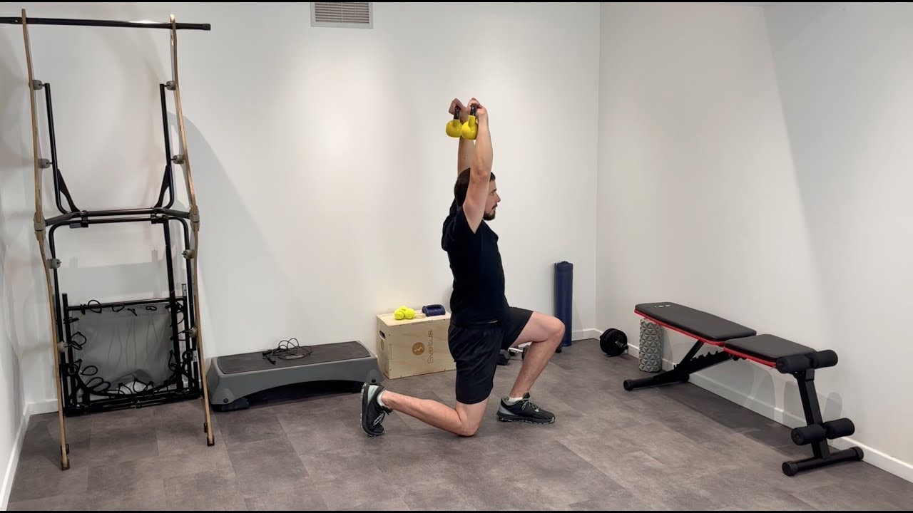 Kettlebell Overhead Lunge
