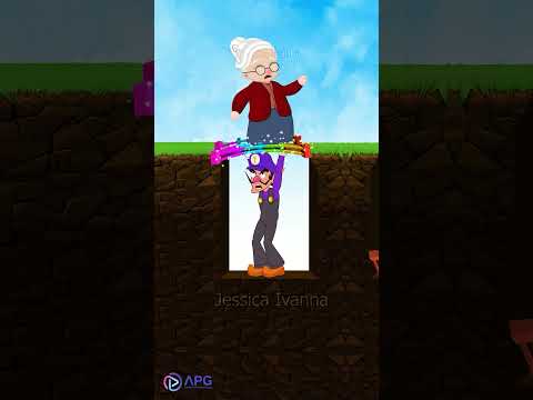 Kindness Challenge with Wooden Bridge and Rainbow Bridge 💪 Who will Angel Peach help❓