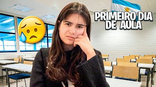 MEU PRIMEIRO DIA DE AULA NÃO FOI COMO EU IMAGINAVA! 