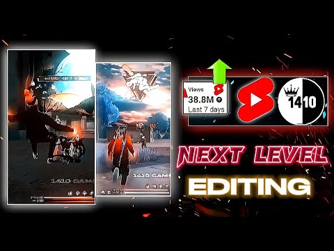 free fire slow motion and sky glow editing | free fire shorts edit like 1410 gaming |@1410gaming