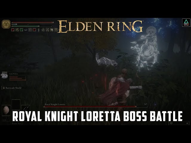 Elden Ring (PS5) Royal Knight Loretta Boss Battle