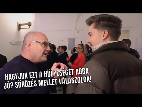 Az M1 riportere teljesen kiborult a kérdéseim miatt, zavart okoztam a propagandagépezetben