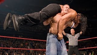 WWE Raw: John Cena vs. The Great Khali vs. Umaga