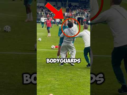Ronaldo FIRES his Bodyguard! 😳