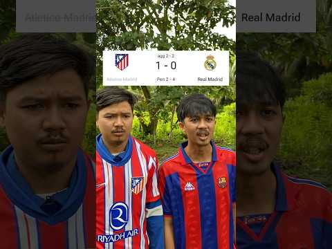 Barcelona kecewa atletico kalah sama madrid