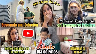 LLEGO A SU FIN!😰| EXAMINAN A MI ESPOSO🏥| Tomo el BUS🚌 POR PRIMERA VEZ!! + REORGANIZANDO LA RECÁMARA