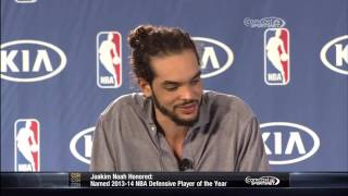 Joakim Noah Defensive Player of the Year Award Ceremony