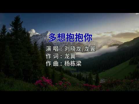 多想擁抱你 (对唱版) 刘𣇈龙&龙翼-演唱 KARAOKE