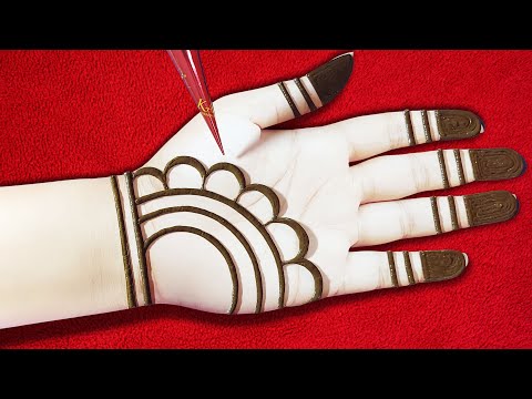 Very Easy Mehndi Design Latest | Stylish Mehndi Designs |Simple Henna Mehndi Design