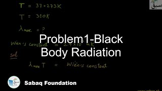 Problem1-Black Body Radiation