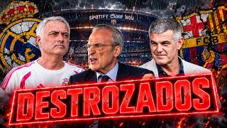🤣😡 *DESTROZADOS* EL BARÇA DESTROZA A MOURINHO Y AL REAL MADRID ANTES DE EL CLÁSICO...