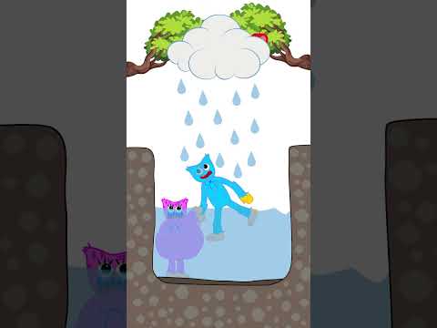 Greedy Kissy Missy is trapped again | Funny Animation 🤣🤣🤣 #shorts #animation #story