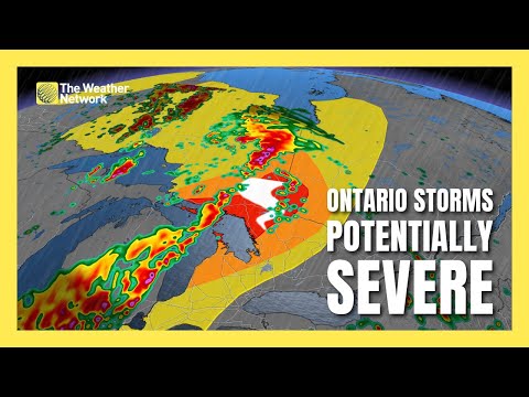 Weekend Storms in Ontario Bring Tornado Risk, Wind and Hail Threat