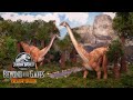 Dinosaur Toy Features and Diorama