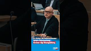 Unfaire Unterbrechung – Kirchner rügt Sitzungsleitung