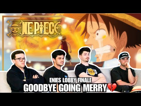 GOODBYE GOING MERRY…One Piece Going Merry Funeral Episode 312 | REACTION