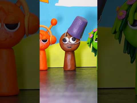 I made Brown Sprunki (Brud) #incredibox #clay #plasticinecrafts