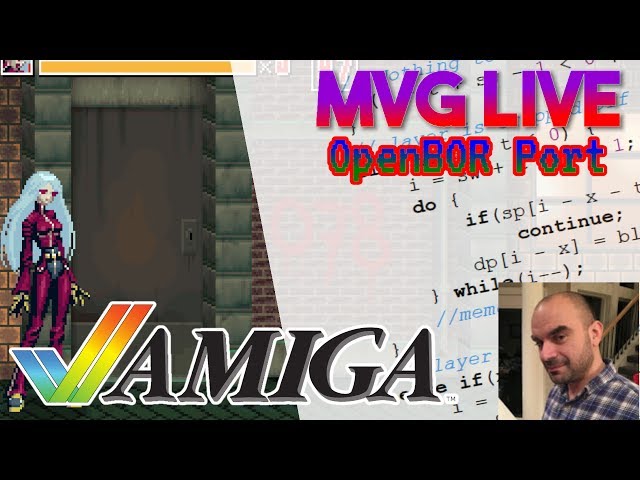 Saturday Stream -  OpenBOR Port to the Amiga - PART3 - Testing on REAL Hardware !