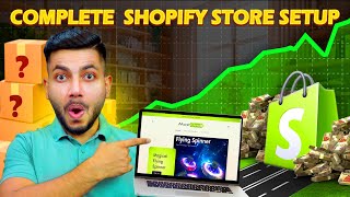 Full Shopify Store Setup Course For Dropshipping & Ecommerce 🤯 | 2024 Edition