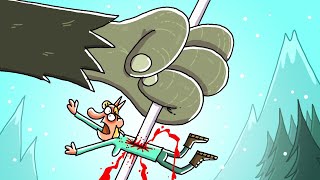 Hiking with King Kong Was a Huge Mistake | Animated Memes | Hilarious Animated Compilations