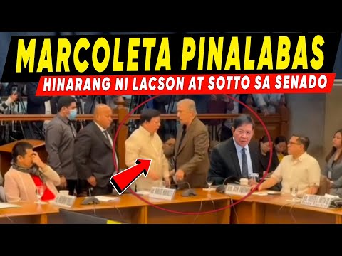ACTUAL FOOTAGE NAGKAGULO sa SENADO! MATINDING BAKBAKAN ni MARCOLETA VS LACSON SOTTO BOKING SA SENADO