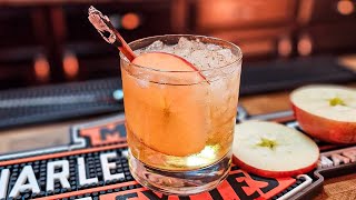 Smoked Cinnamon Apple Cocktail