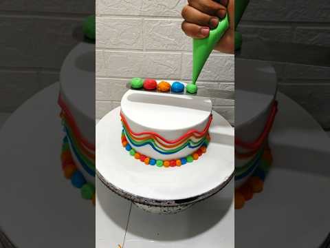 1kg Most Rainbow🌈Cake #rainbowcake #rainyday #cake #cakeart #shorts #youtubeshorts #viralvideo #food