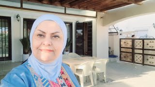 اليوم فطورنا بالحديقة لانه الأجواء كلش حلوة