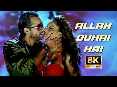 8K Remastered - Allah Duhai Hai | Race Saanson Ki | Katrina Kaif, Saif Ali, Bipasha | Race Song