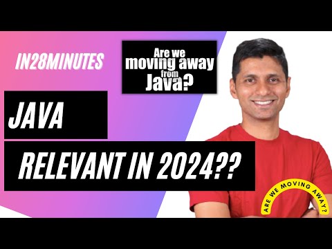 Are we moving away from Java ? | in28minutes | Ranga Karanam