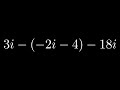 Simplifying Complex Expressions and Operations