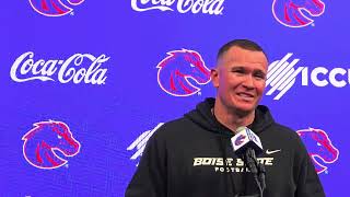Pre Oregon Press Conference With Boise State Head Football Coach, Spencer Danielson 08/31/2026