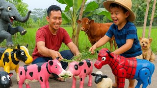 WADIDAW‼️ Sapi Melahirkan Bayi Zebra⁉️ Kambing & Kerbau Ikut Panik | Simulasi Qurban Super Seru!