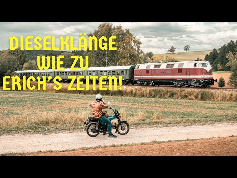 Mit 118 757-4 und Co. LAUTSTARK durch das Erzgebirge! | Trabi, Simson + Statist als Bonus!