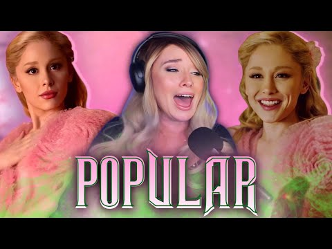 *FULL VOCAL ANALYSIS*  vocal coach reaction to WICKED - POPULAR | Ariana Grande was…