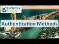 Authentication Protocols and Methods