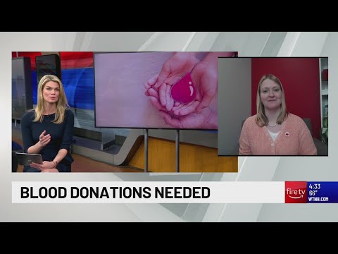 YouTube video thumbnail: Connecticut Red Cross Highlights Need for Blood Donations