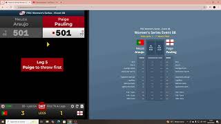 Neuza Araujo v Paige Pauling - PDC Women's Series - Event 8