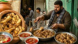 Subha ka Nashta - Sheikh Siri Paye | Peshawari Paye | Healthy Legs & Heads fry | Best Street Food 